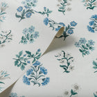 W0194/03 Leiden Secret Garden Denim Wallpaper by Clarke & Clarke