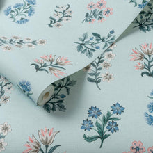 W0194/04 Leiden Secret Garden Seaglass Wallpaper by Clarke & Clarke