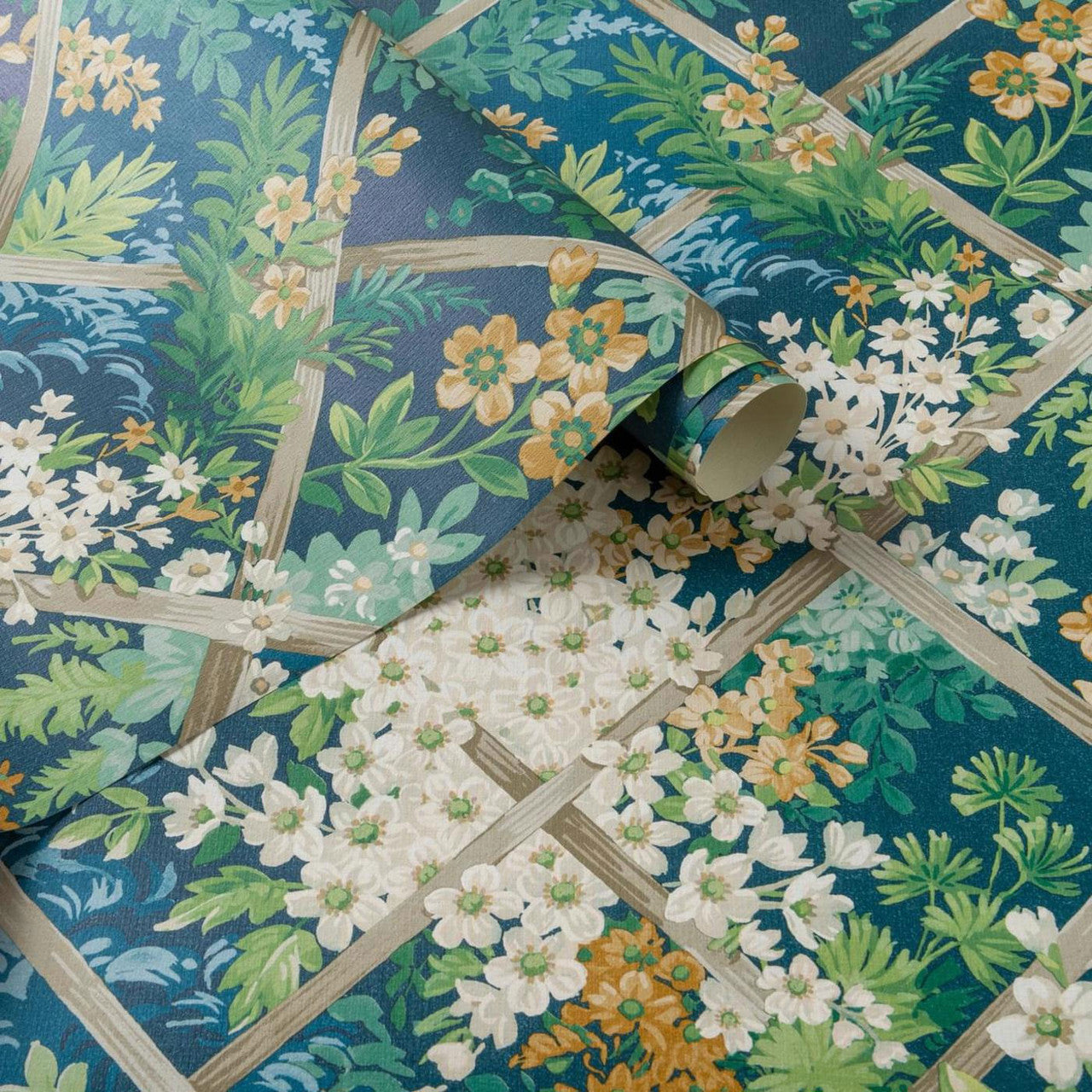 W0195/01 Maymont Secret Garden Forest Wallpaper by Clarke & Clarke