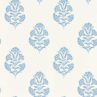 W0199/02 Standen Secret Garden Denim Wallpaper by Clarke & Clarke