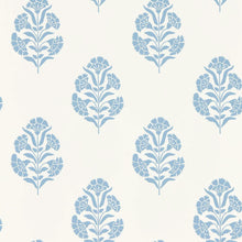 W0199/02 Standen Secret Garden Denim Wallpaper by Clarke & Clarke