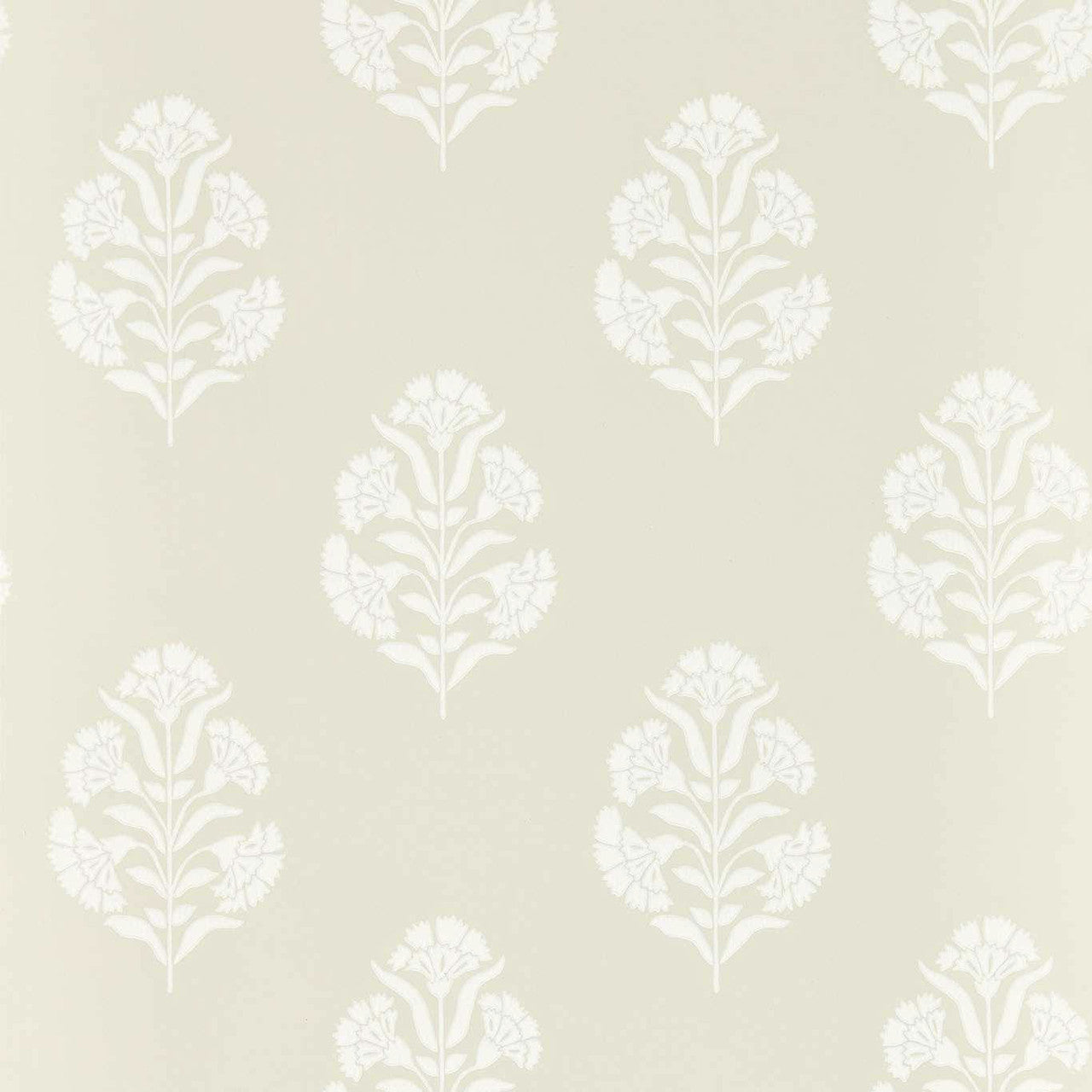 W0199/05 Standen Secret Garden Natural Wallpaper by Clarke & Clarke
