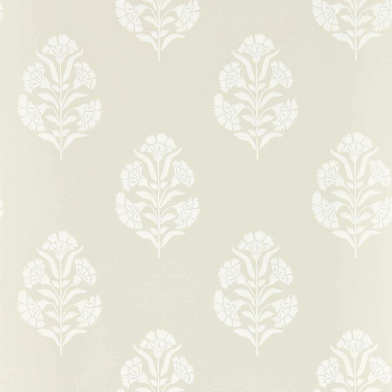 W0199/05 Standen Secret Garden Natural Wallpaper by Clarke & Clarke