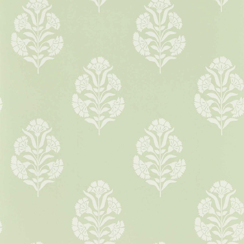 W0199/06 Standen Secret Garden Sage Wallpaper by Clarke & Clarke