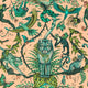 Bosque Dreams Mythica by Emma J Shipley Pink Wallpaper by Clarke & Clarke