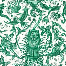 W0213/05 Bosque Dreams Mythica by Emma J Shipley Seafoam Wallpaper by Clarke & Clarke