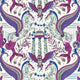 Odyssey Mythos Mythica by Emma J Shipley Violet Wallpaper by Clarke & Clarke