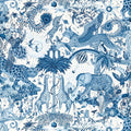 Paradise Lost Mythica by Emma J Shipley Ink Wallpaper by Clarke & Clarke