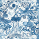 Paradise Lost Mythica by Emma J Shipley Ink Wallpaper by Clarke & Clarke