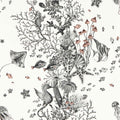 Seaforest Mythica by Emma J Shipley Mono Wallpaper by Clarke & Clarke