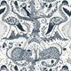 Wonder World Mythica by Emma J Shipley Mono Wallpaper by Clarke & Clarke