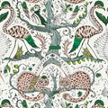 Wonder World Mythica by Emma J Shipley Emerald Wallpaper by Clarke & Clarke