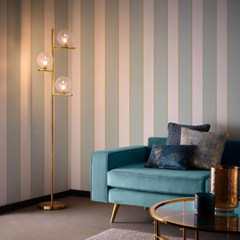 W0221/03 Cosmopolis Metropolitan Mineral Wallpaper by Clarke & Clarke