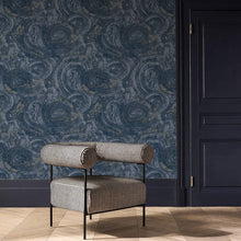 W0222/02 Hatoum Metropolitan Ink/Gilver Wallpaper by Clarke & Clarke