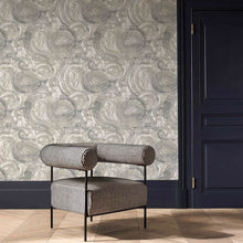W0222/04 Hatoum Metropolitan Slate Wallpaper by Clarke & Clarke