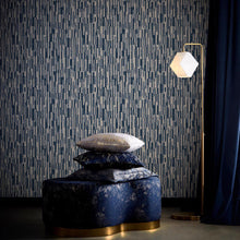 W0224/01 Juno Metropolitan Ink Wallpaper by Clarke & Clarke