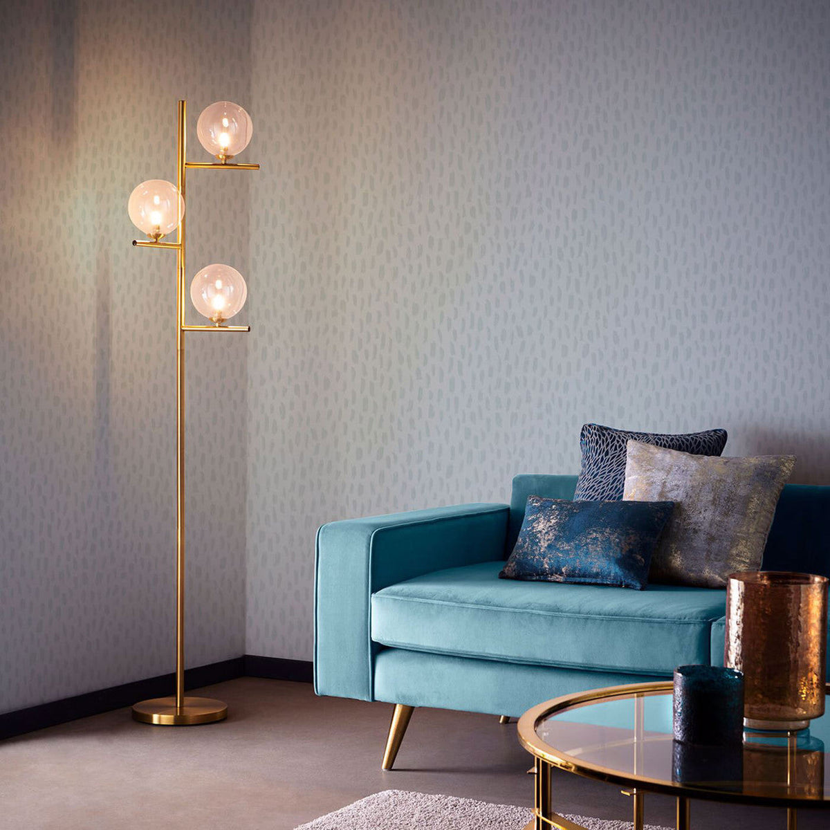 W0226/06 Loxley Metropolitan Nordic Wallpaper by Clarke & Clarke