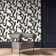 W0227/04 Malevich Metropolitan Noir Wallpaper by Clarke & Clarke