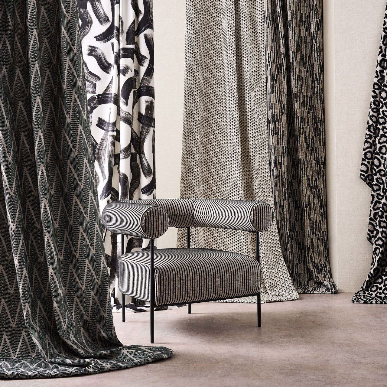 W0230/04 Ryman Metropolitan Parchment Wallpaper by Clarke & Clarke