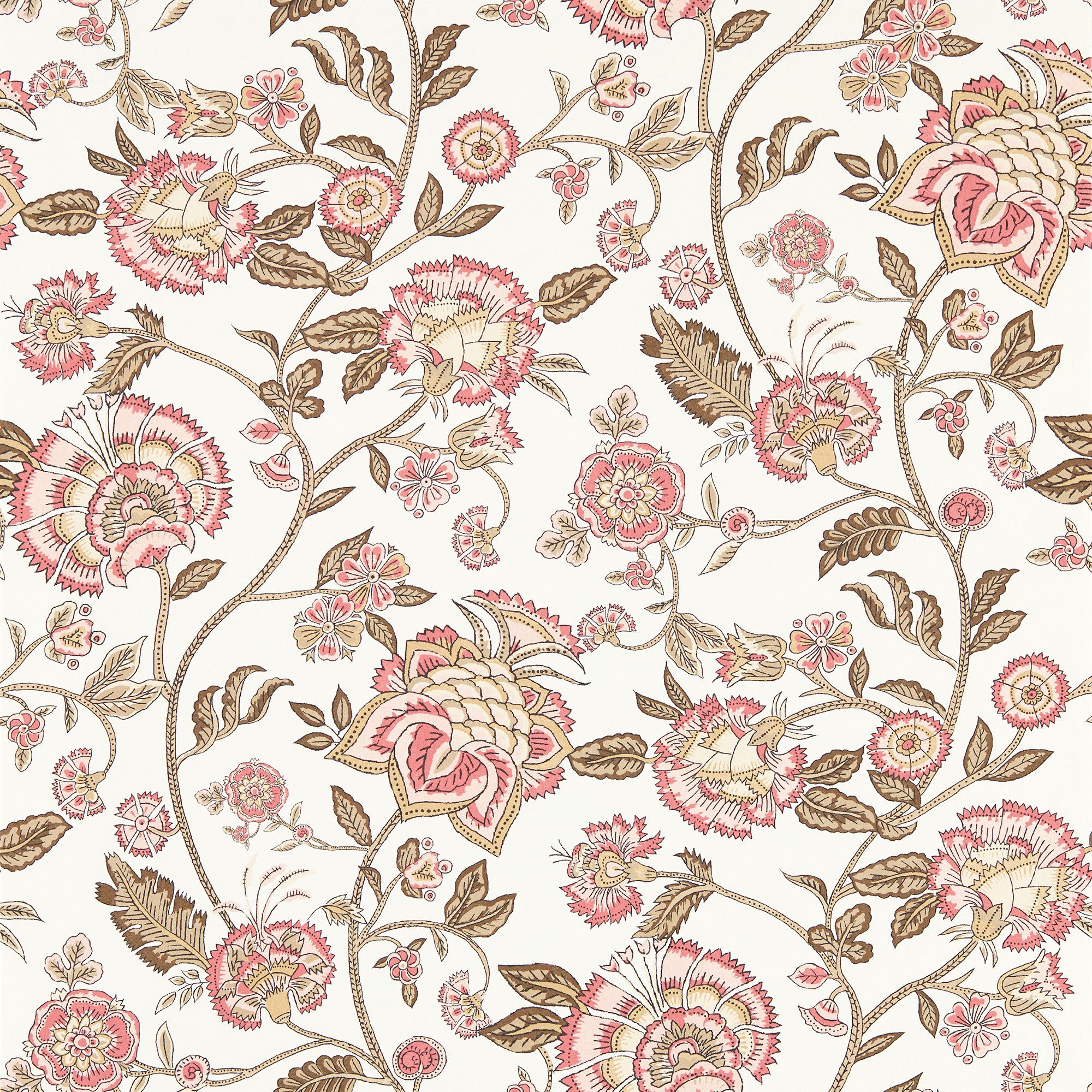 W0232/02 Barmeri Indira Natural Wallpaper by Clarke & Clarke