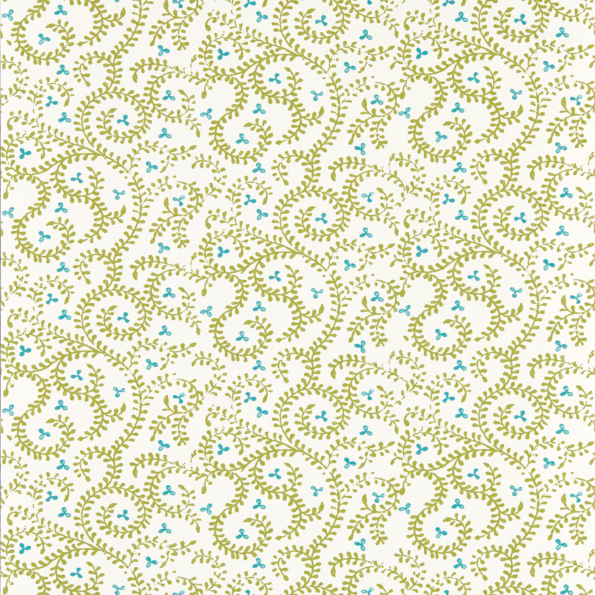 W0233/01 Buta Indira Apple Wallpaper by Clarke & Clarke