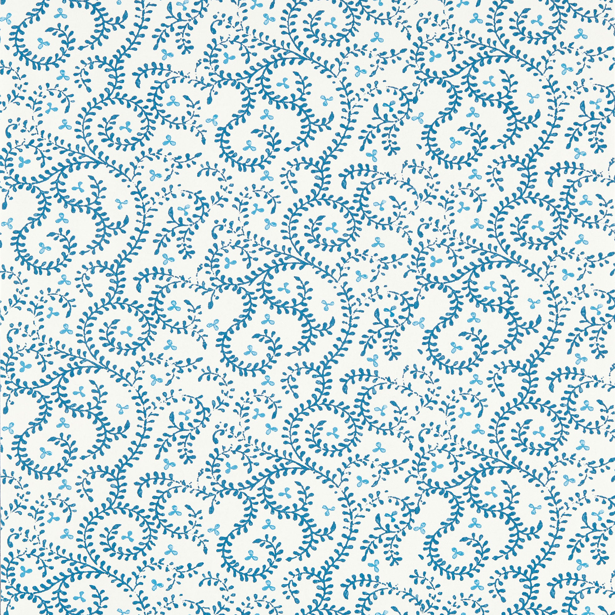 W0233/02 Buta Indira Ink Wallpaper by Clarke & Clarke