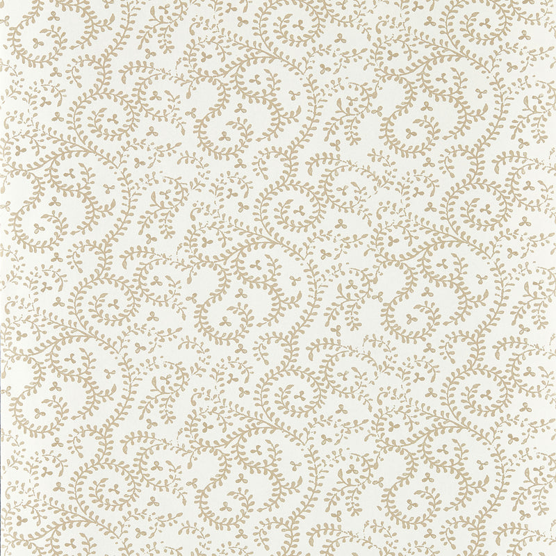 W0233/03 Buta Indira Natural Wallpaper by Clarke & Clarke