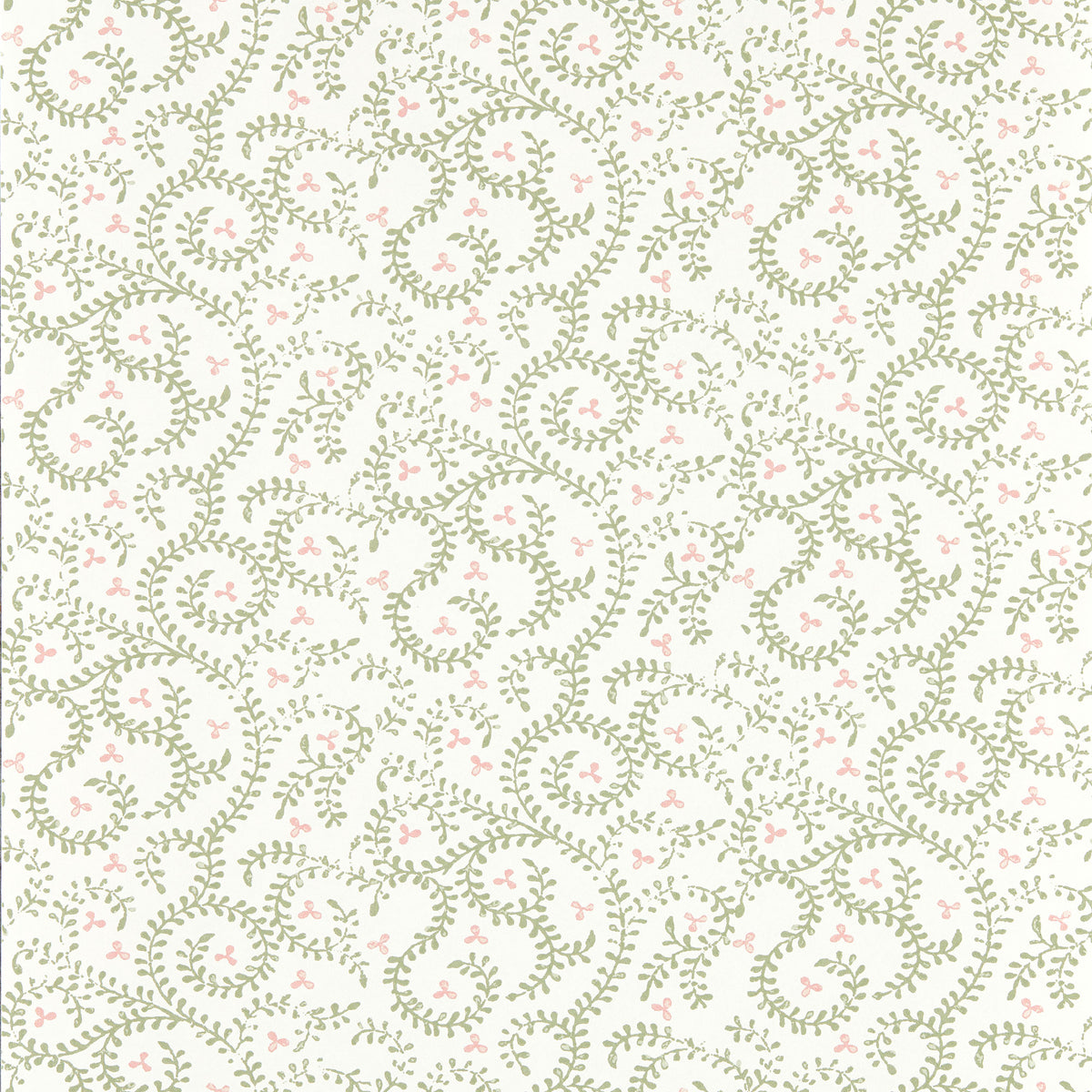 Buta Indira Sage Wallpaper by Clarke & Clarke