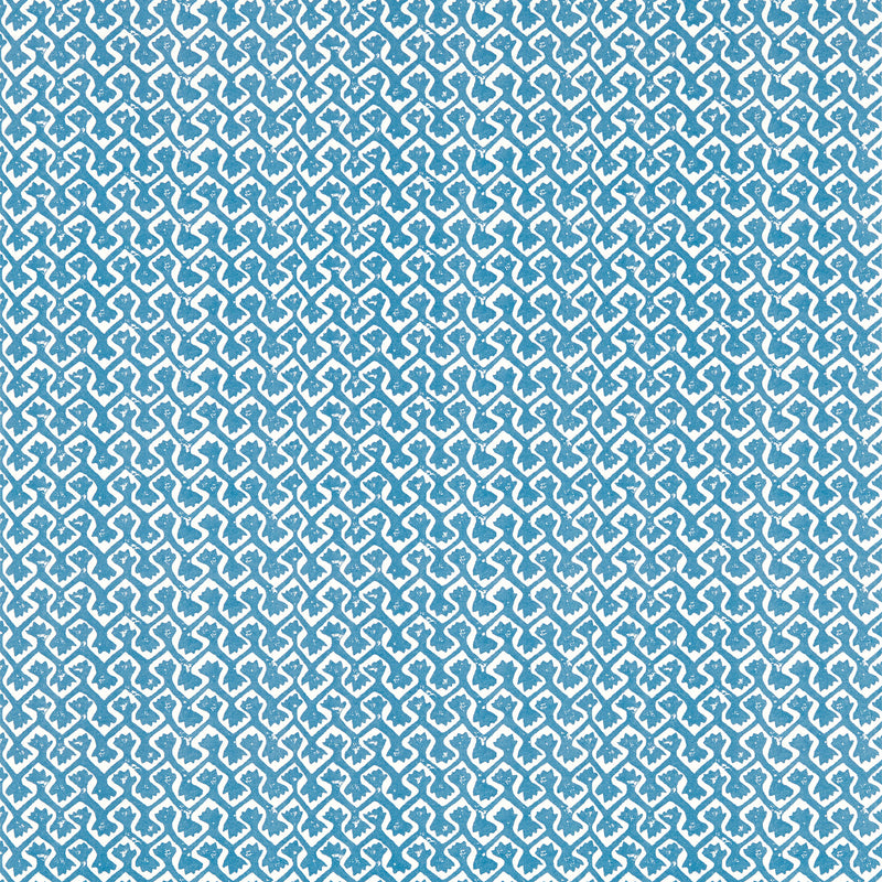 W0234/03 Kalpa Indira Cobalt Wallpaper by Clarke & Clarke