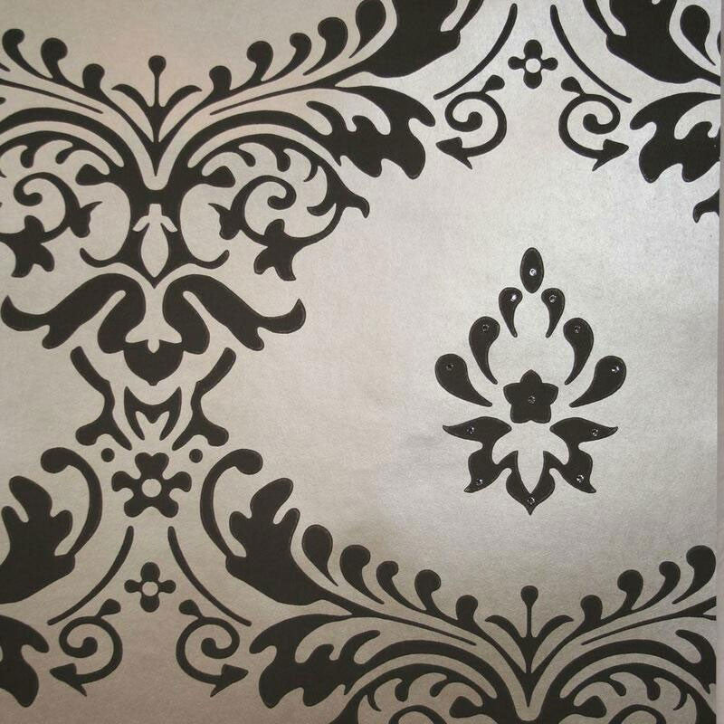 Kandola First Love Chelsea Crystalised, Gold and Grey - W1421/02/246 Pattern