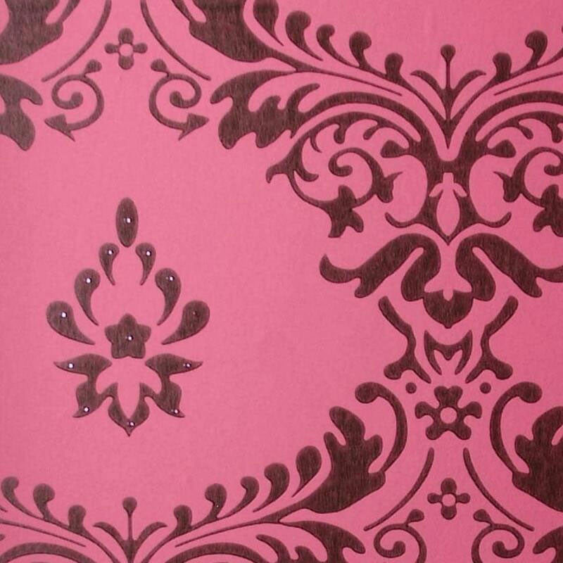 Kandola First Love Chelsea Crystalised, Plum and Black - W1421/05/502 Pattern