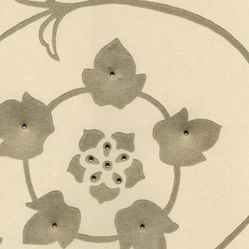 Kandola First Love Scroll, Crystalised, Cream and Gold - W1431/02/246 Pattern