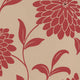 Kandola First Love Kew Gardens Crystalised, Beige and Red - W1432/02/208 Pattern