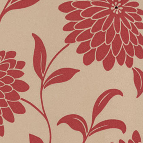 Kandola First Love Kew Gardens Crystalised, Beige and Red - W1432/02/208 Pattern