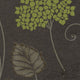 Kandola First Love Hydrangea wallpaper Crystalised, Brown/Lime Green - W1434/01/550 Pattern
