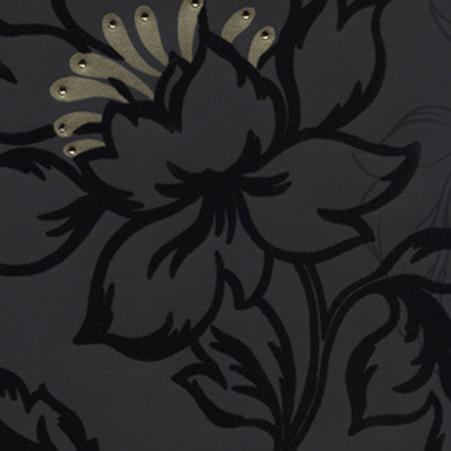 Kandola Adore Amati Flock and Crystal, Black - W1480/03/246 Pattern