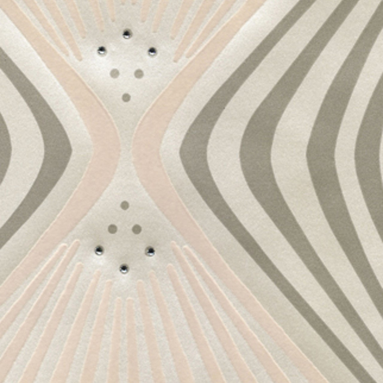 Kandola Adore Jewel Flocked and Crystalised, Dove - W1483/02/001 Pattern