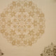 Kandola Jewel Moonstone Crystalised wallpaper, Classic Cream - W1507/01/001
