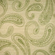 Kandola Jewel Paisley Crystalised wallpaper, Green - W1511/01/001 Pattern