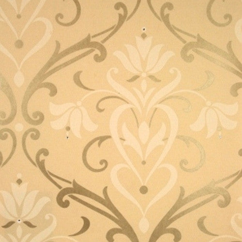 Kandola Jewel Jasper Crystalised wallpaper, Chalkstone - W1524/02/001 Pattern