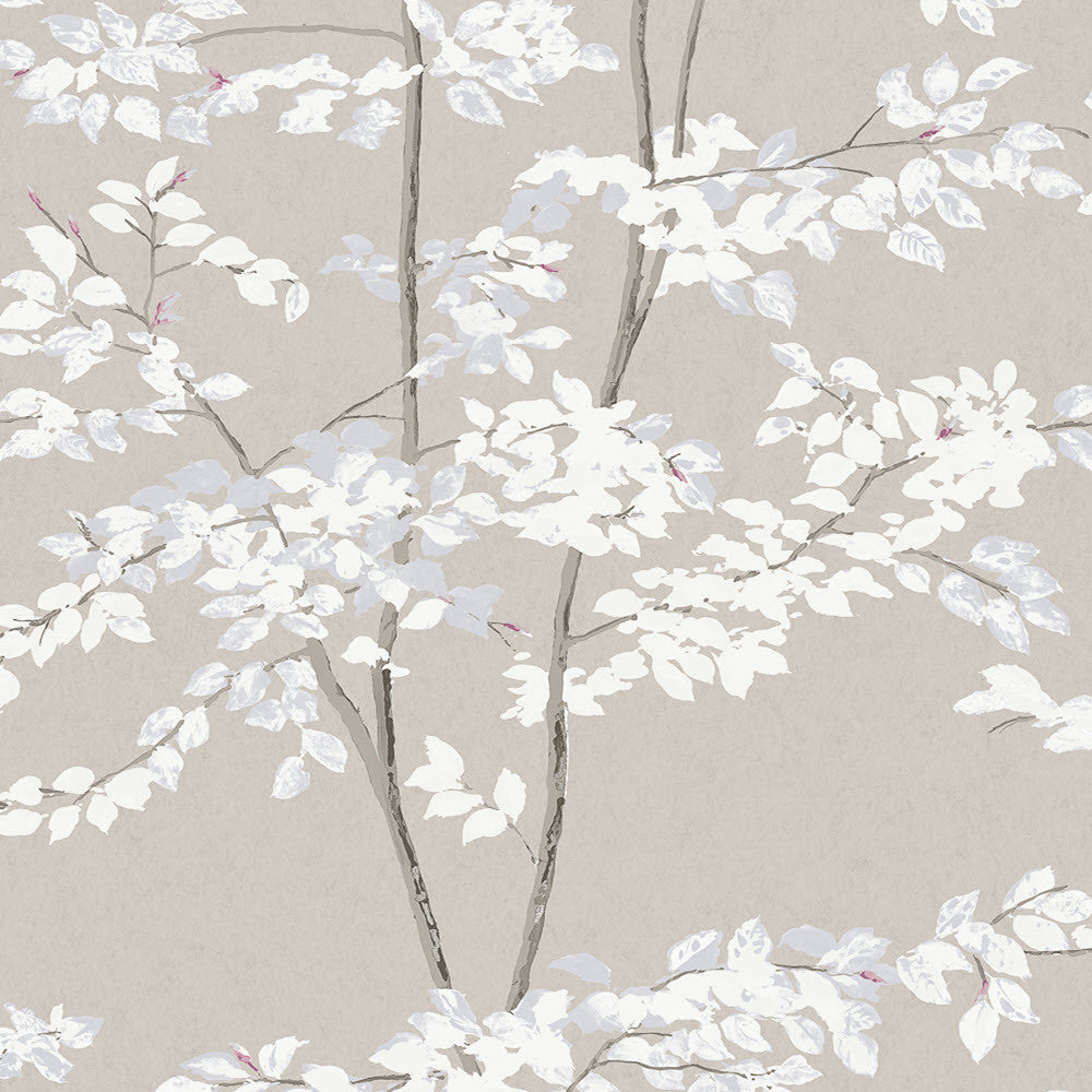 W236192 Beech Wide Width Wallpaper By Lewis & Wood