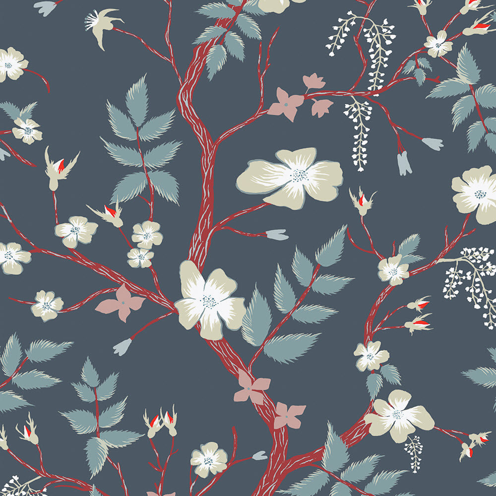 W259528 Cindas Rose Wide Width Wallpaper By Lewis & Wood