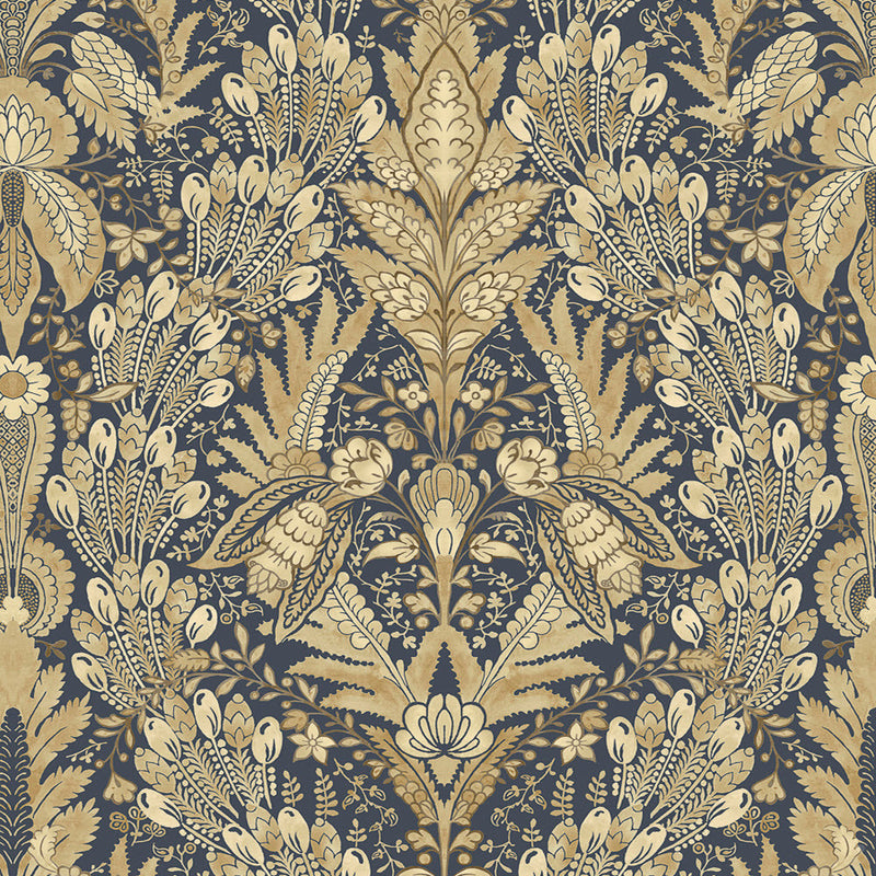 W261242 Hawksmoor Wide Width Wallpaper By Lewis & Wood