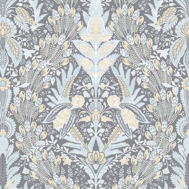 W261529 Hawksmoor Wide Width Wallpaper By Lewis & Wood