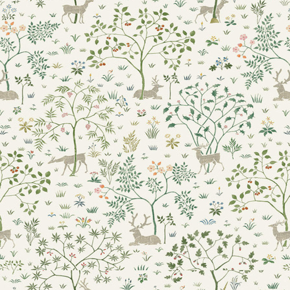 W274193 Voysey Park Wide Width Wallpaper By Lewis & Wood
