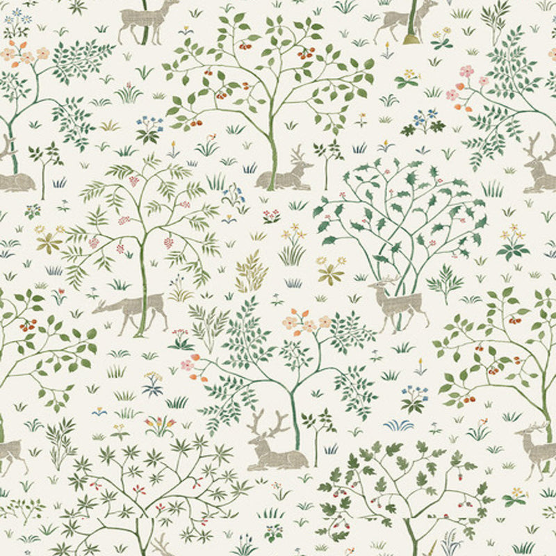 W274193 Voysey Park Wide Width Wallpaper By Lewis & Wood