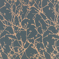 Arbor Ottavia Twilight Wallpaper By Romo