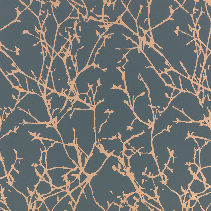 W396/08 Arbor Ottavia Twilight Wallpaper By Romo