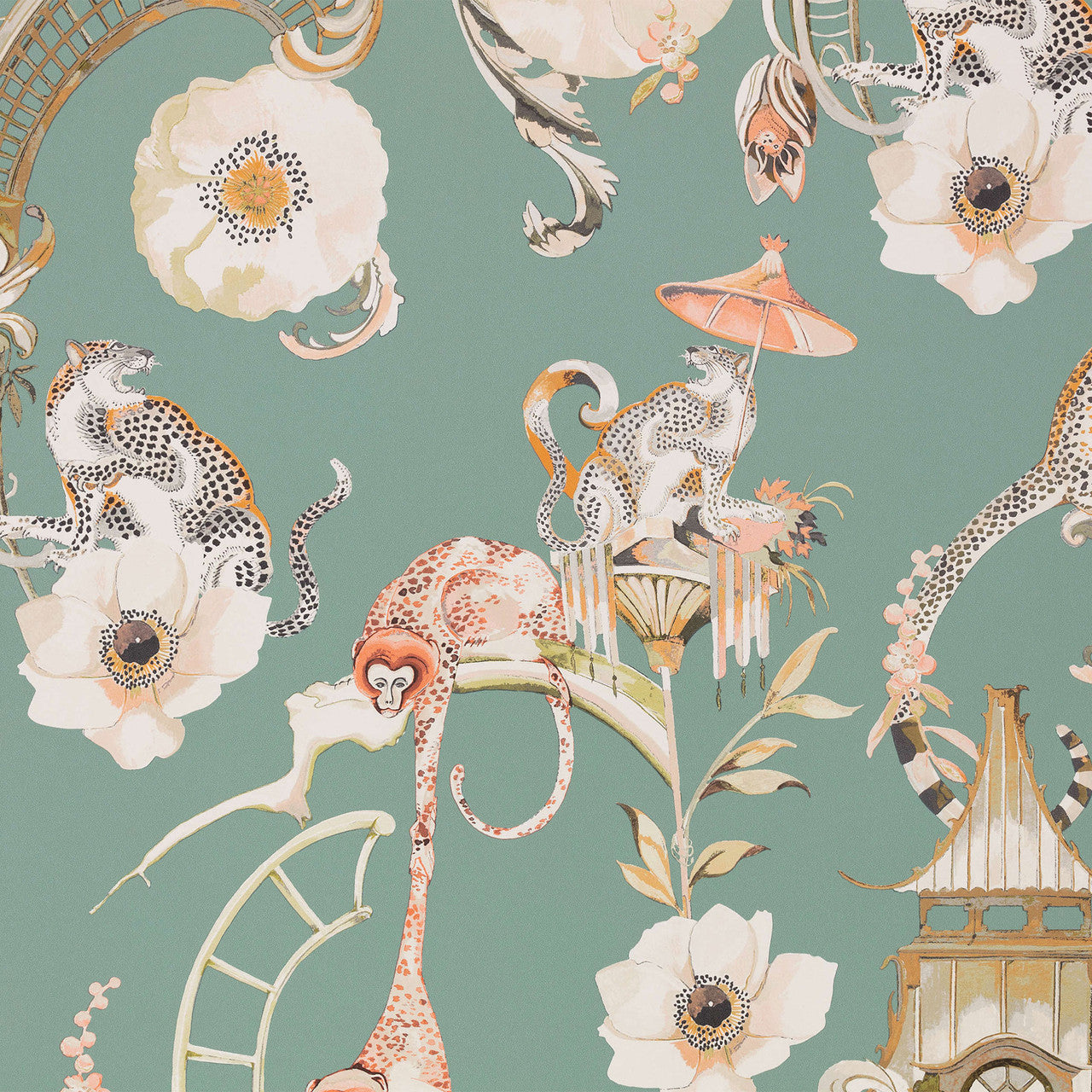 W448/03 Euphoria Temperley London Aruba Wallpaper By Romo