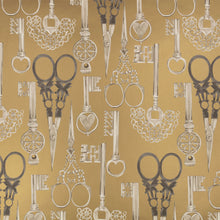 W451/04 Roxanne Temperley London Vintage Gold Wallpaper By Romo